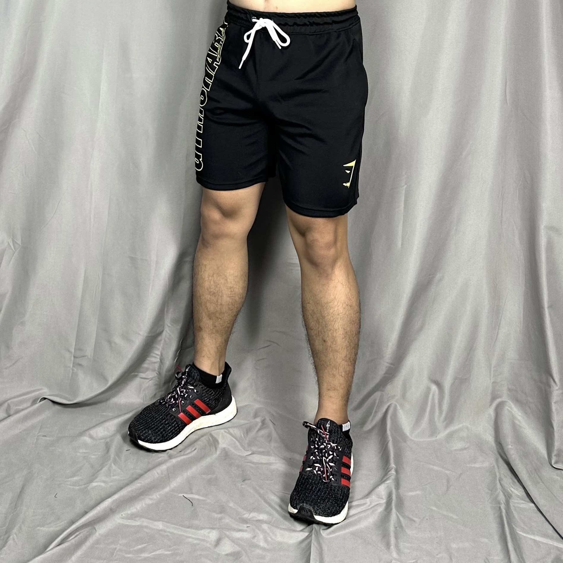 Quần short thun nam tập gym DOGYMSHOP chất thun poly co giãn 4 chiều không xù lông thoáng mát chơi thể thao QGQL7