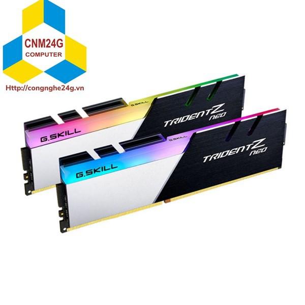 Ram DDR4 Gskill 32G/3600 Trident Z NEO RGB (F4-3600C18D-32GTZN) (2x 16GB)