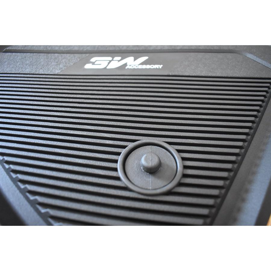 Thảm lót sàn xe ô tô BMW X7 2018- đến nay nhãn hiệu Macsim 3W - chất liệu nhựa TPE đúc khuôn cao cấp - màu đen