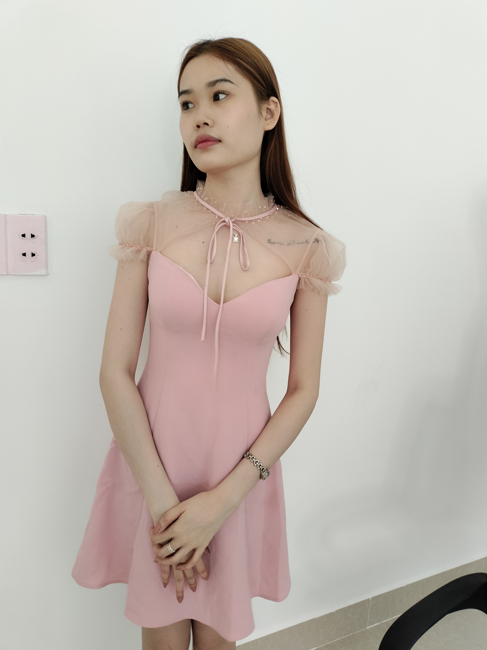 Mã D02 Đầm Sweet Thiết Kế