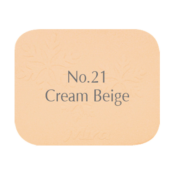 Phấn nén trang điểm siêu mịn Mira Two Way Cake Hàn Quốc 12g No.21 Cream Beige tặng kèm móc khoá