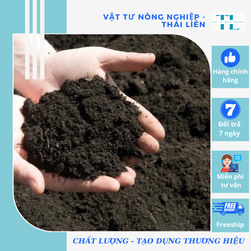 3 Kg Đất Sạch Hữu Cơ Giàu Dinh Dưỡng, Đất Sạch Trồng Rau, Cây Cảnh, Hoa Kiểng, Đất Hữu Cơ Vi Sinh, Tiện Lợi, Dễ Dử Dụng