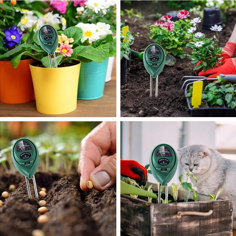 Máy đo độ PH đất 3 in 1