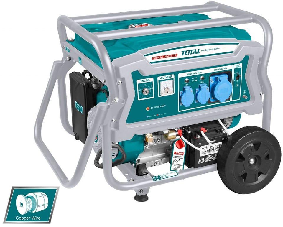 MÁY PHÁT ĐIỆN DÙNG XĂNG 4 THÌ-13HP TOTAL TP175006 - HÀNG CHÍNH HÃNG