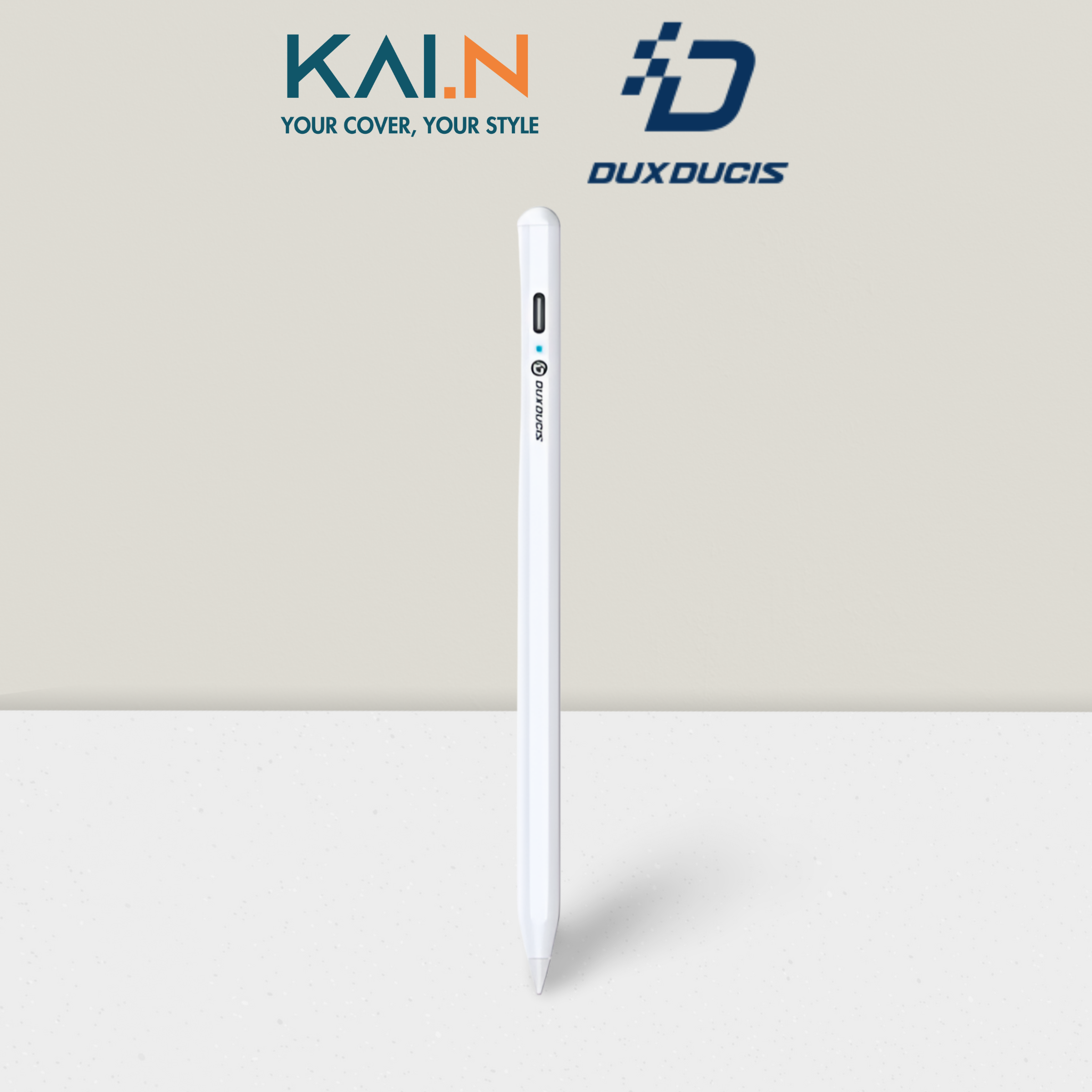 Bút cảm ứng Dux Dicis Palm Rejection Stylus Pen  Dành Cho iPad Pro/Ipad Air/Ipad Mini/Ipad Gen 6,7,8,9,10 - Hàng Chính Hãng