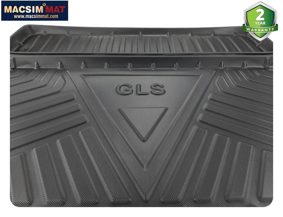 Thảm lót cốp Mercedes GLS 2015 - nay nhãn hiệu Macsim chất liệu TPV cao cấp màu đen
