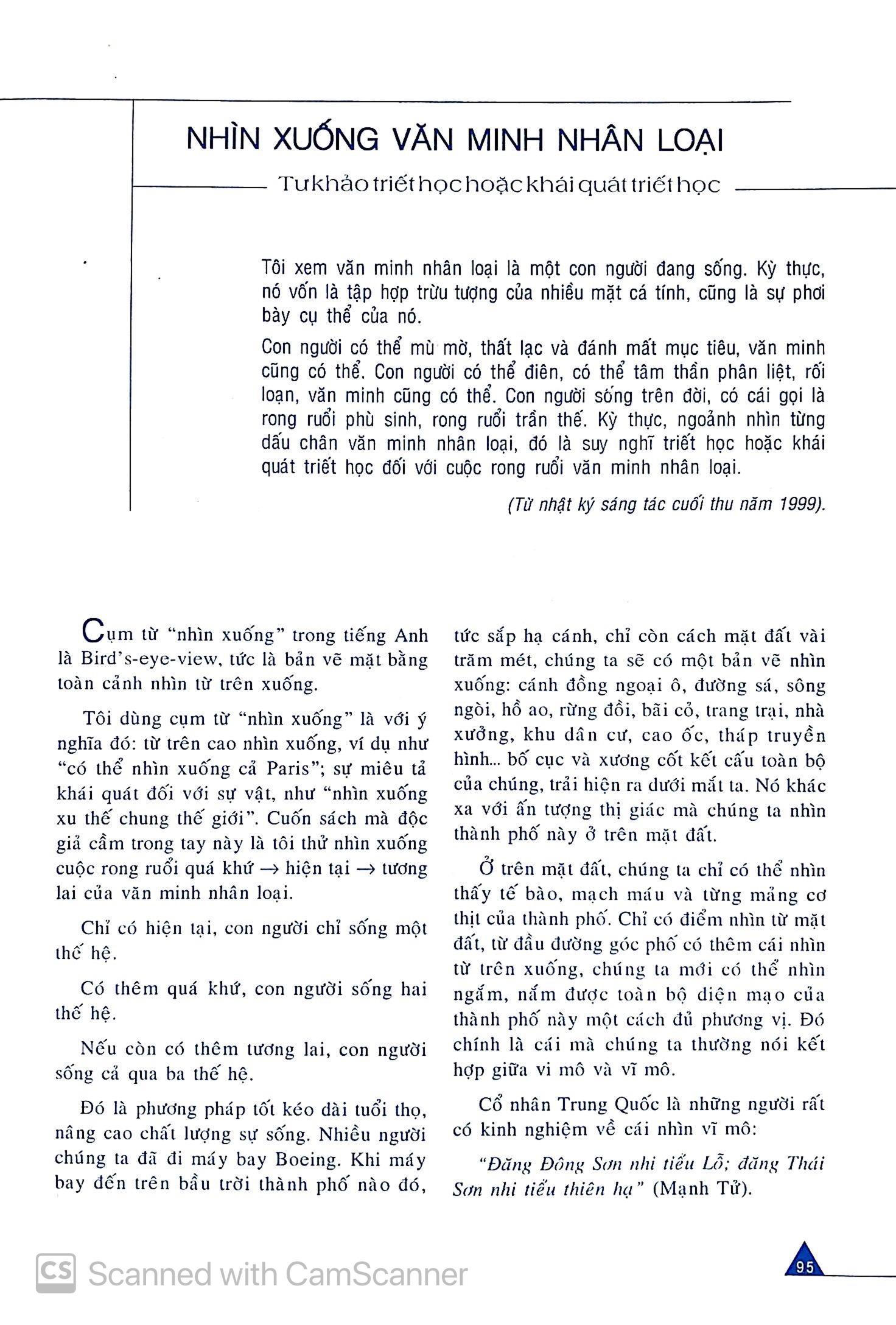 Sách Theo Dòng Văn Minh Nhân Loại