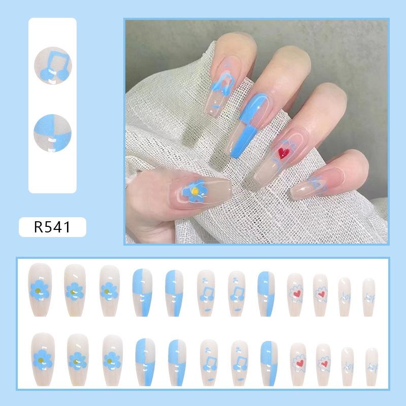 Bộ 24 móng tay giả/Nail xinh -KÈM KEO mẫu