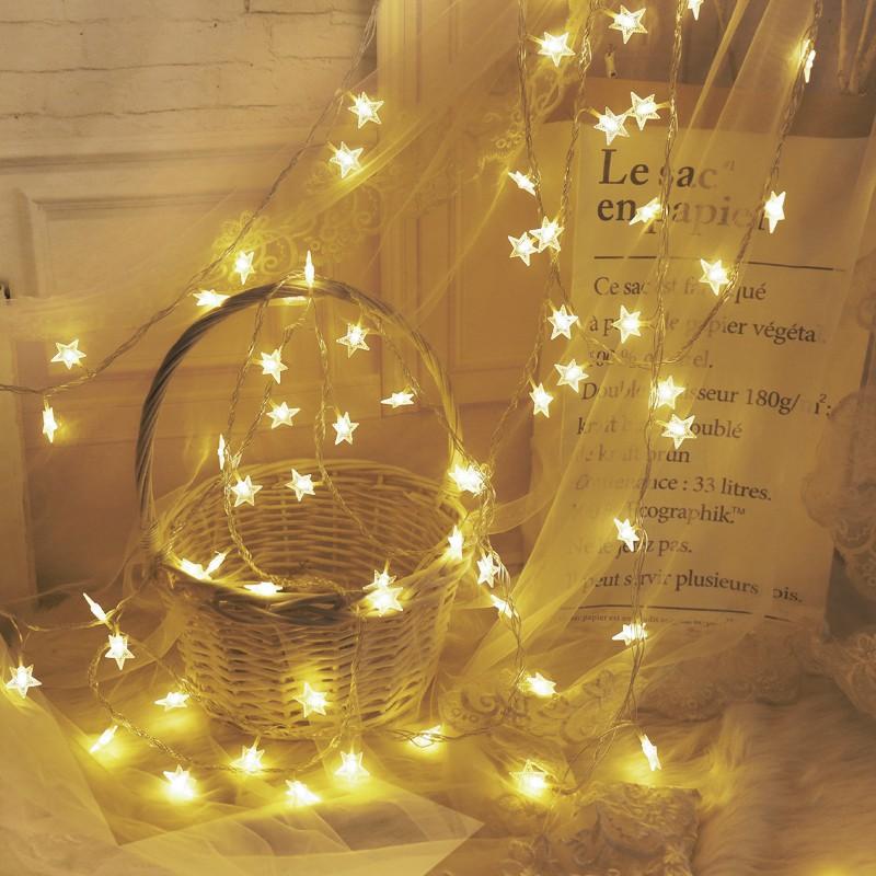 Đèn LED ngôi sao Decor siêu đẹp - Trang trí tranh vải, nhà cửa