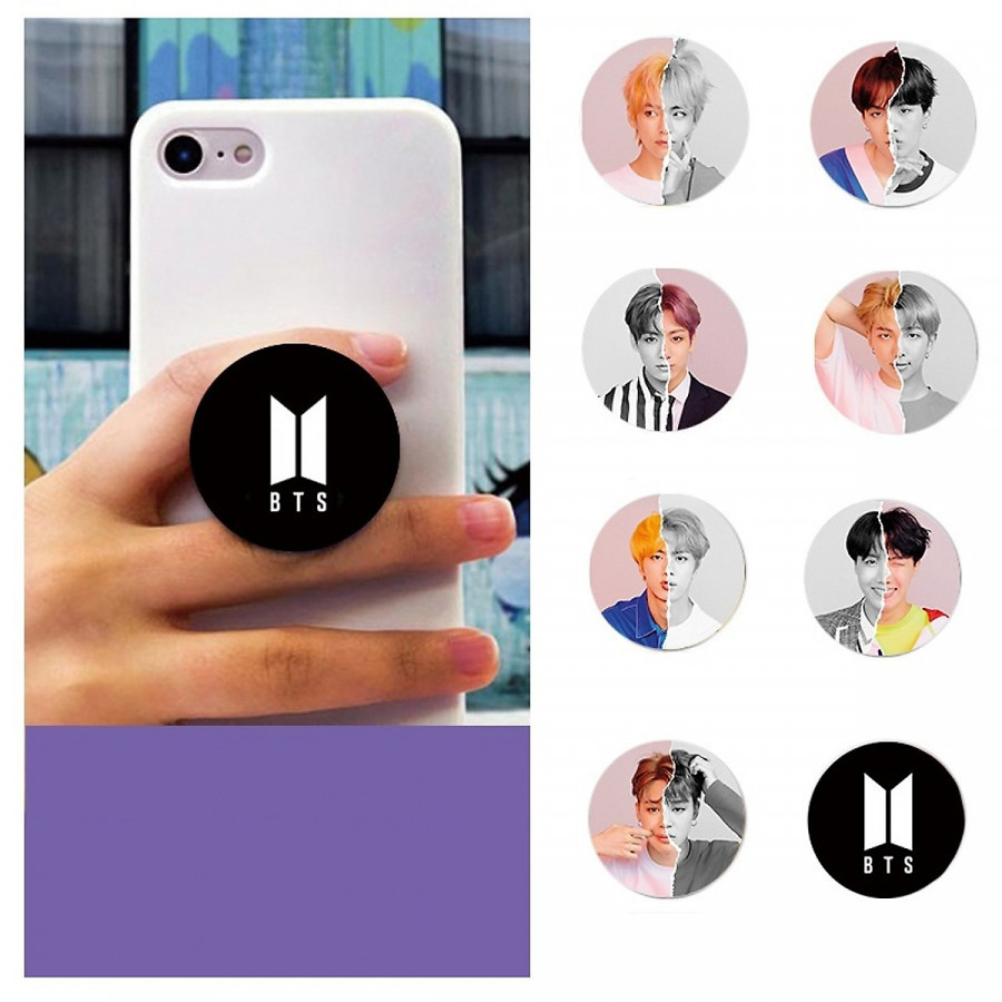 Giá đỡ popsocket  BTS tránh rơi vỡ cho điện thoại