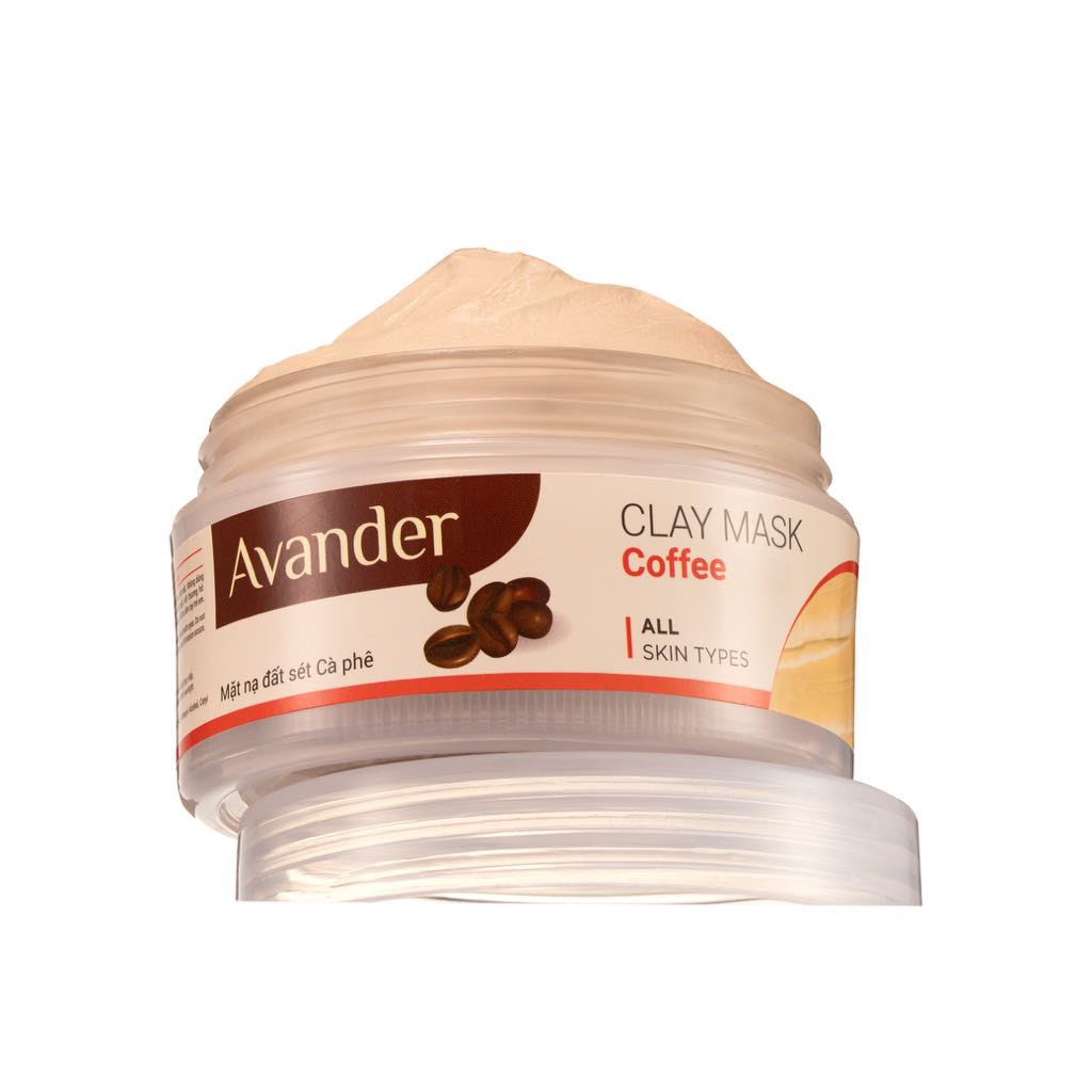 Mặt nạ đất sét cà phê Avander 110g