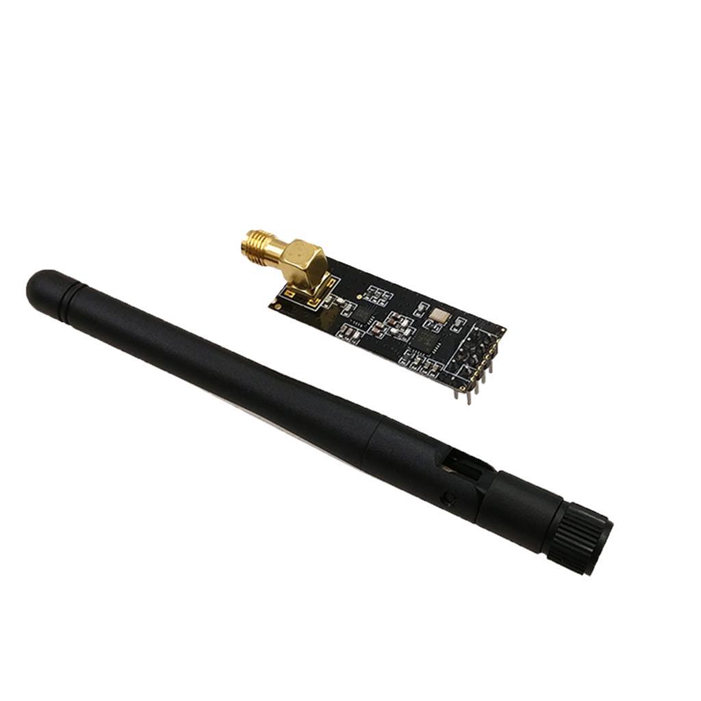 2.4G NRF24L01P+PA+LNA SMA Antenna Wireless Transceiver Long Range Module
