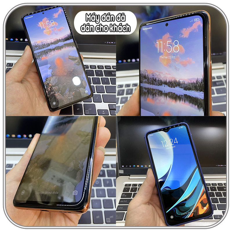 Kính cường lực Super D cho Xiaomi Redmi K50 Gaming - Poco F4 GT, Full viền Đen