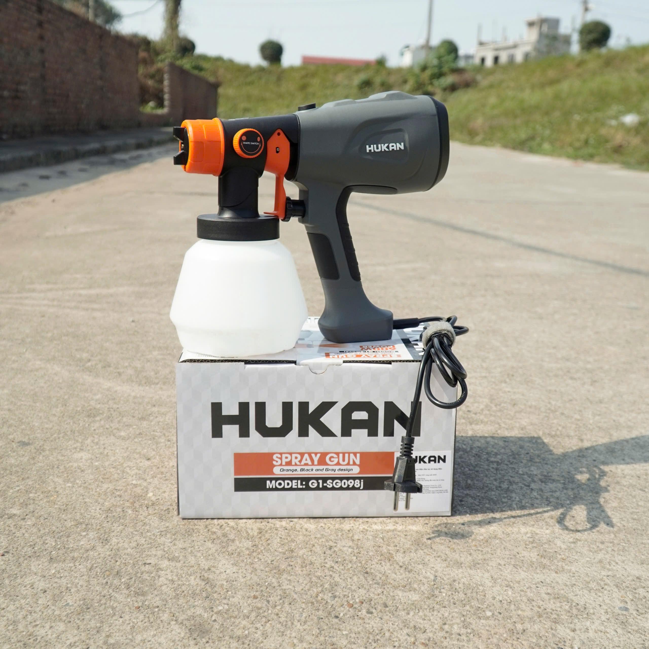 MÁY PHUN SƠN 600W G1-SG098J HUKAN -HÀNG CHÍNH HÃNG