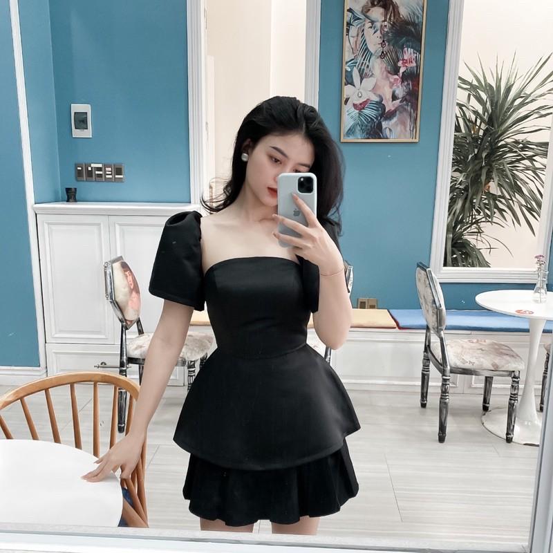 Áo Chít Eo Tay Phồng