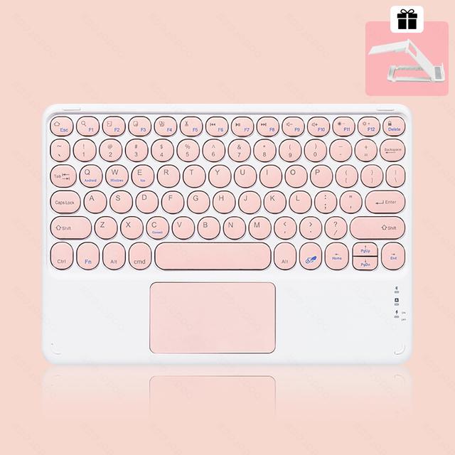 Dành Cho iPad Bàn Phím Bàn Phím Bluetooth Không Dây Teclado Dành Cho iPad Xiaomi Samsung Huawei Máy Tính Bảng Android IOS Windows