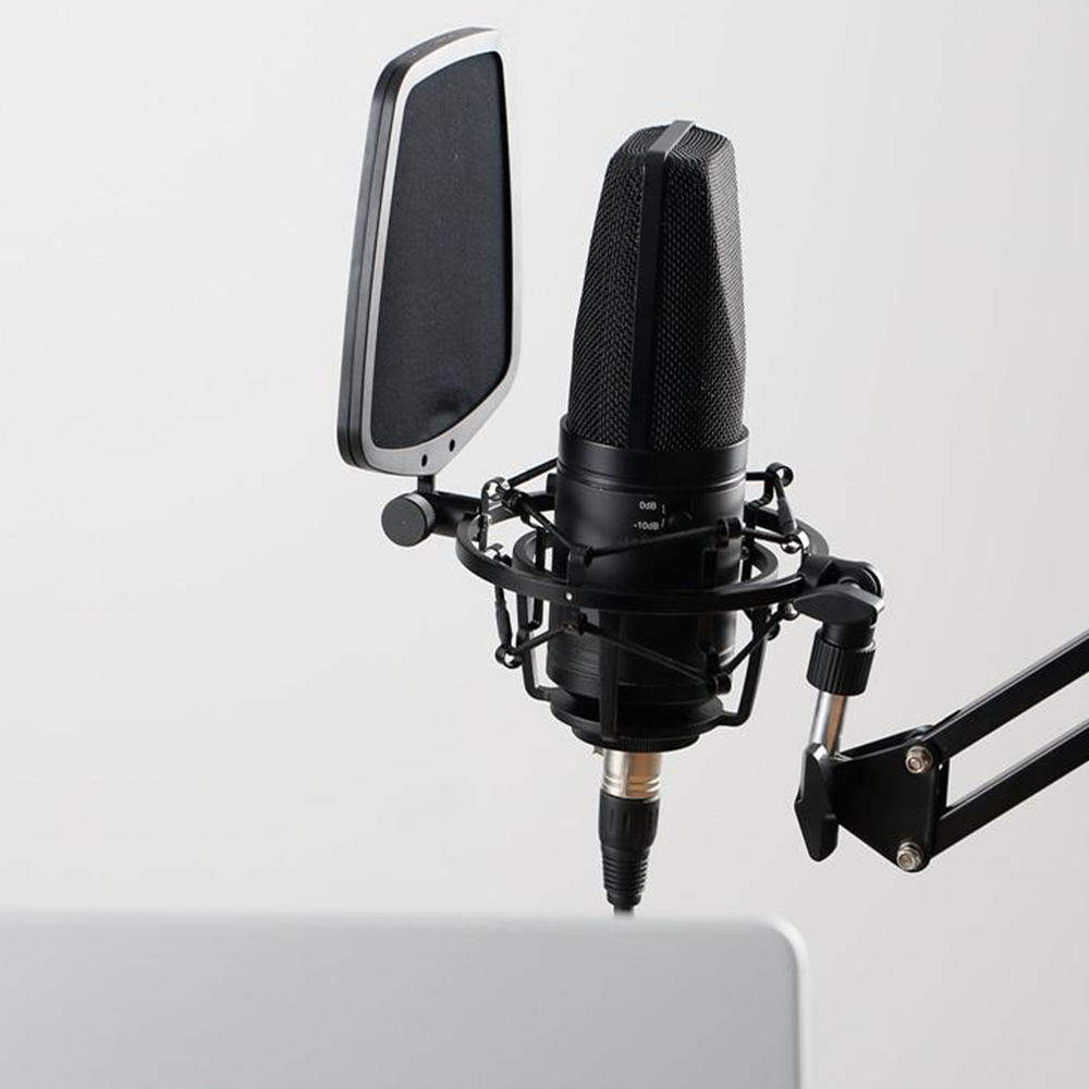 Phụ Kiện Âm Thanh | Micro Thu Âm Chuyên Nghiệp BOYA USB &amp; Large-Diaphragm Condenser Mic BY-M1000 - Hàng Chính Hãng