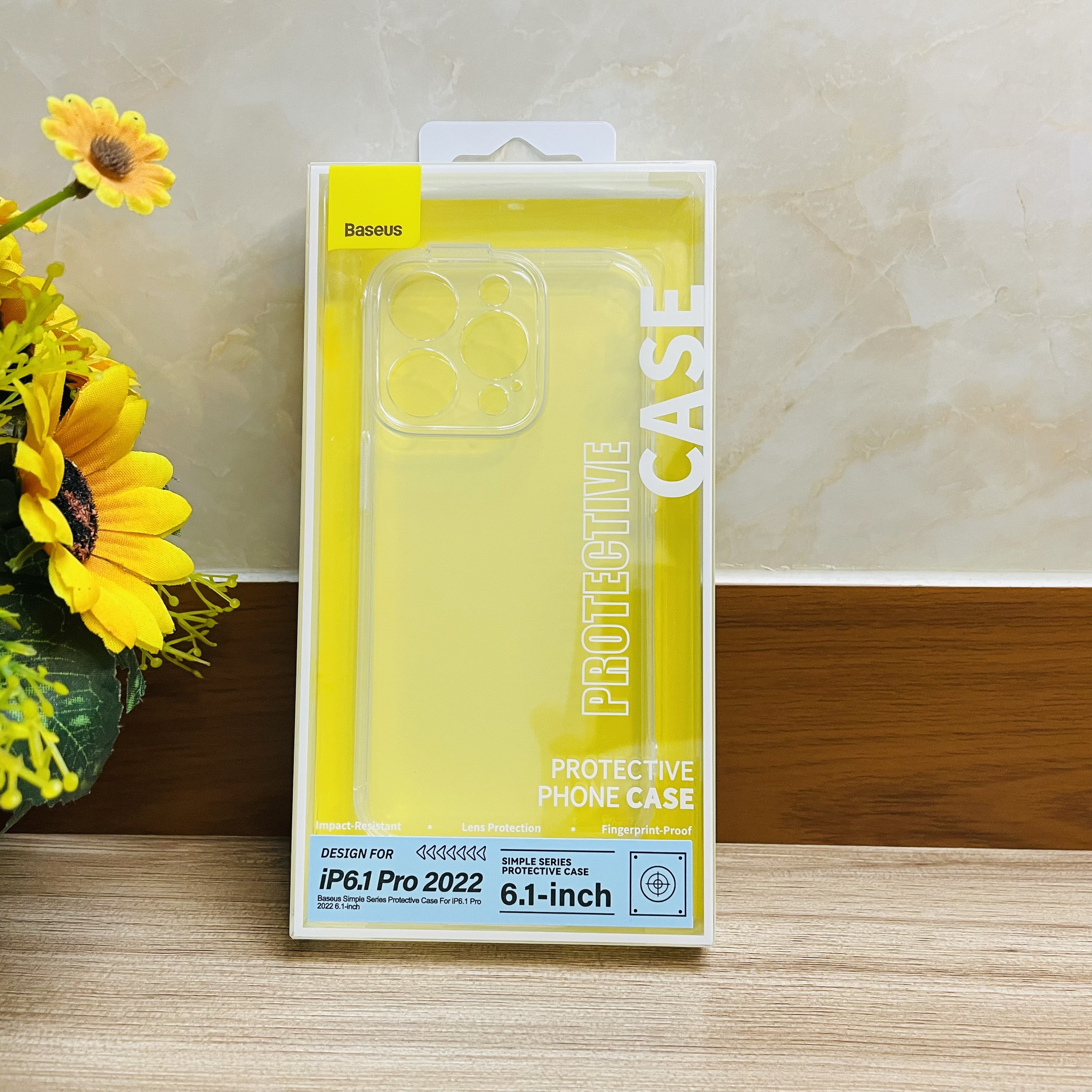 Ốp lưng iPhone 14 Pro Baseus dẻo trong - hàng chính hãng