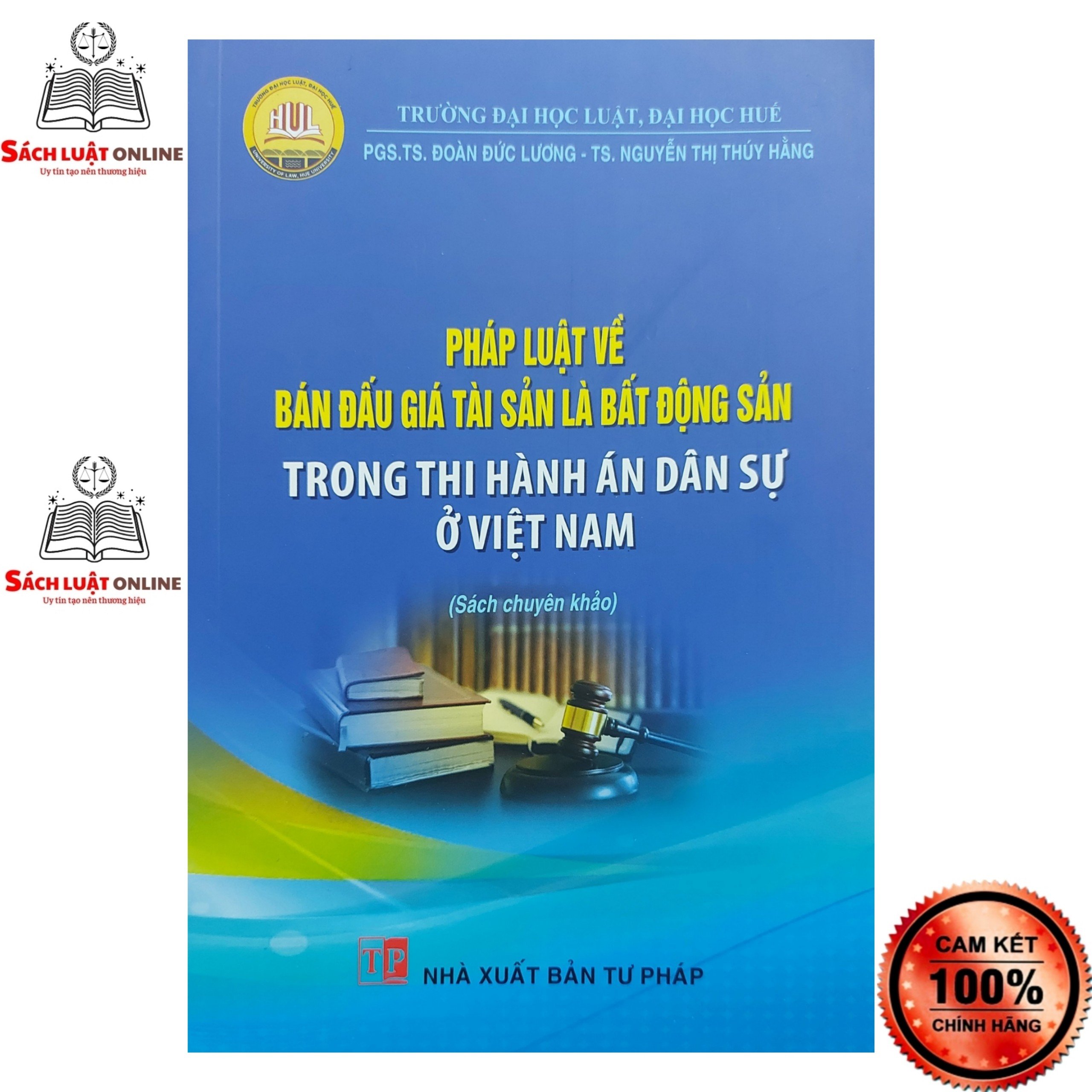 Sách - Pháp luật về bán đấu giá tài sản là bất động sản trong thi hành án dân sự ở Việt Nam