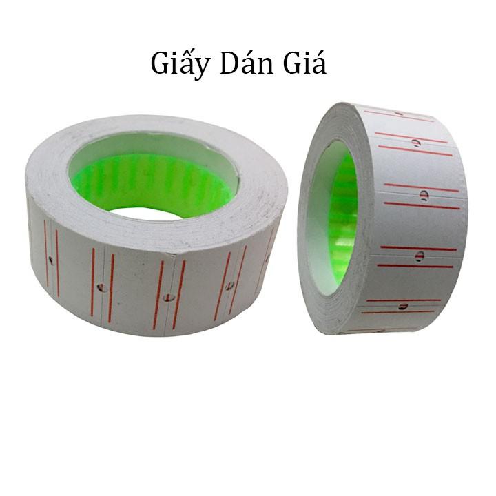 Cuộn giấy dán giá tiền, giấy dính giá tiền