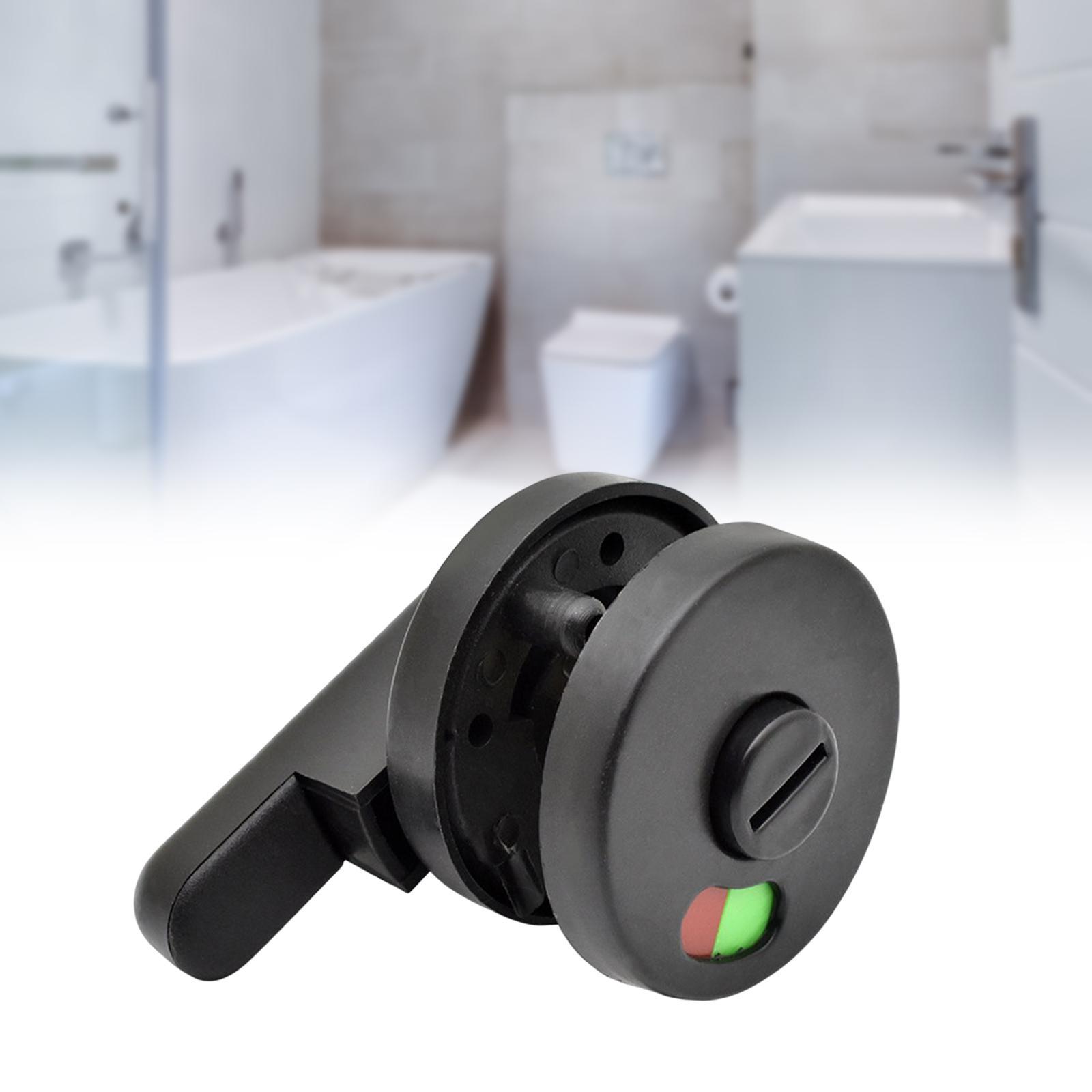 Universal Indicator Door Lock Privacy for Apartment Shower Cubicles Gate