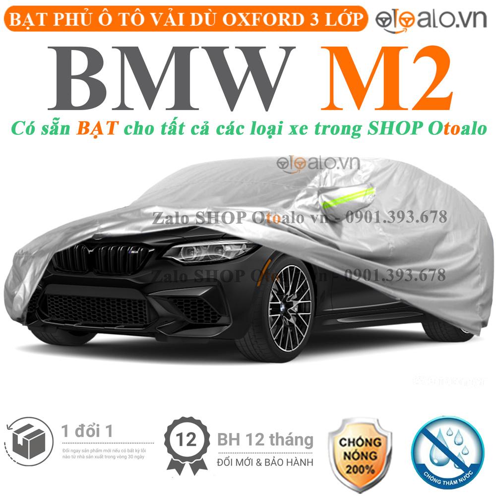 Bạt che phủ xe ô tô BMW M2 vải dù 3 lớp CAO CẤP BPXOT - OTOALO