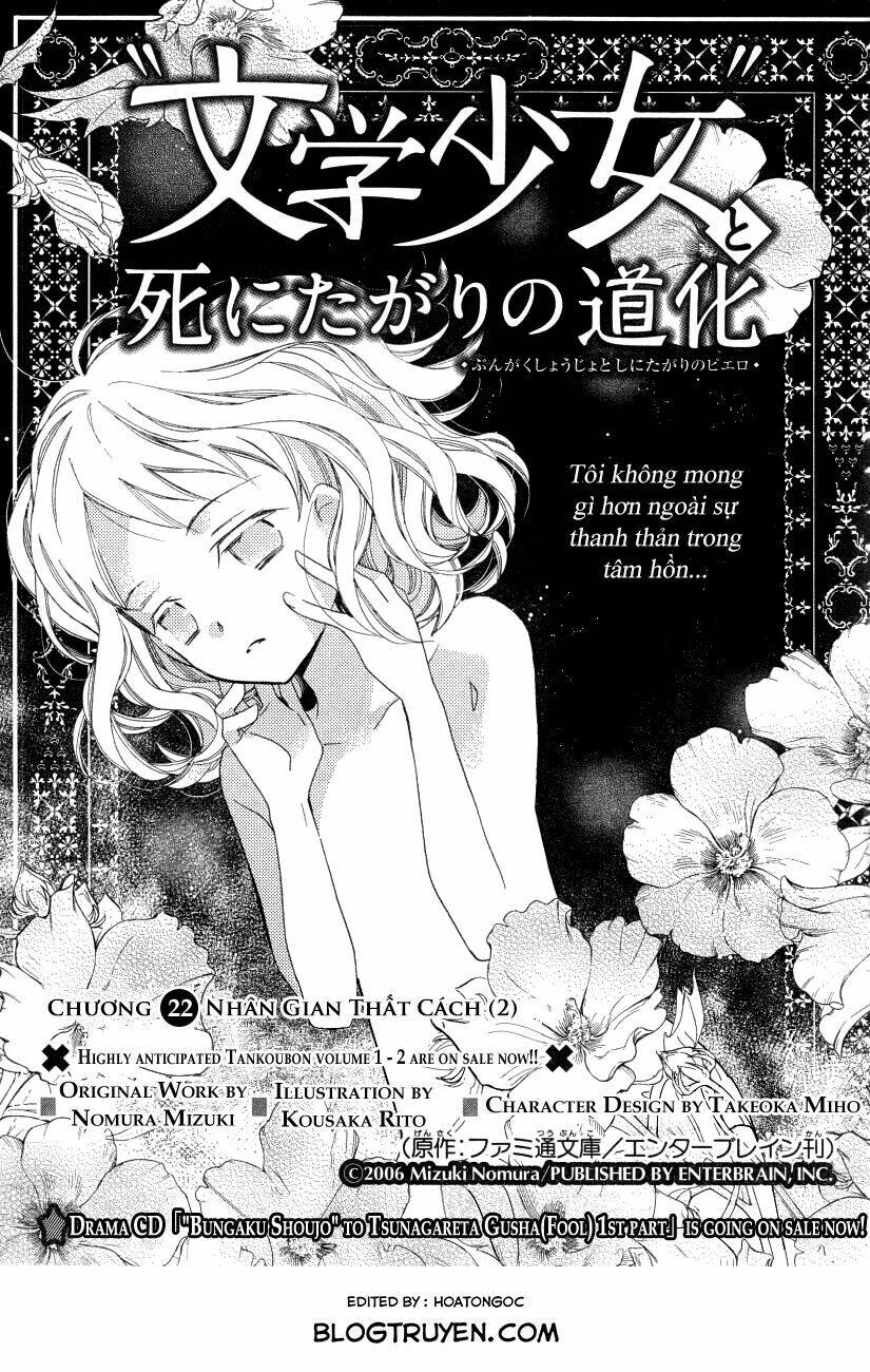 cô gái văn chương và tên hề thích chết chapter 22 3