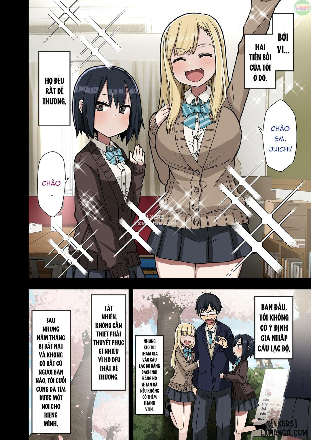 bí mật hư hỏng của tôi với tiền bối chapter 1 3