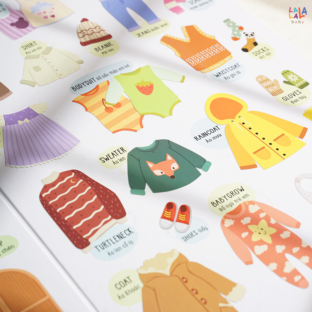 Bảng gấp thông thái - My First Learning chart (Dành cho bé từ 1 tuổi) - Lalala Baby