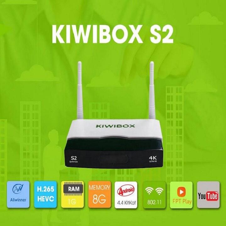 Kiwi box S2, Ram 1GB, XEM 45-60 kênh truyền hình VN