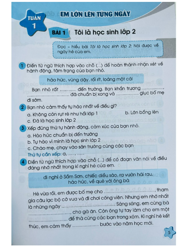 Sách - Vở bài tập - Thực hành Tiếng Việt lớp 2 tập 2 (Kết nối tri thức với cuộc sống) - ảnh 3