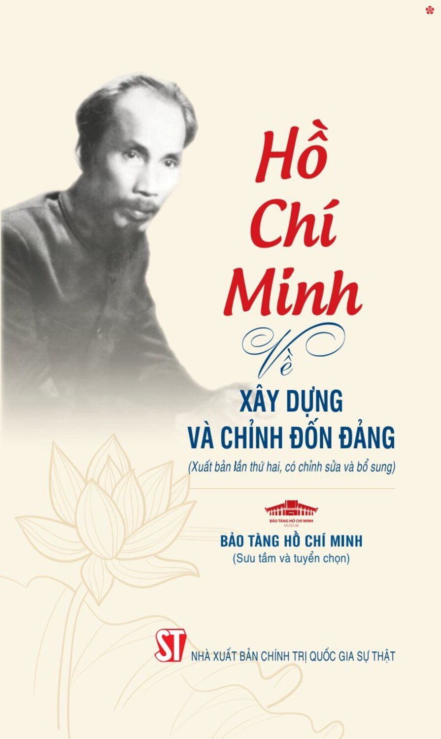 Hồ Chí Minh về xây dựng Đảng và chỉnh đốn Đảng (Xuất bản lần thứ hai, có chỉnh sửa và bổ sung) bản in 2025