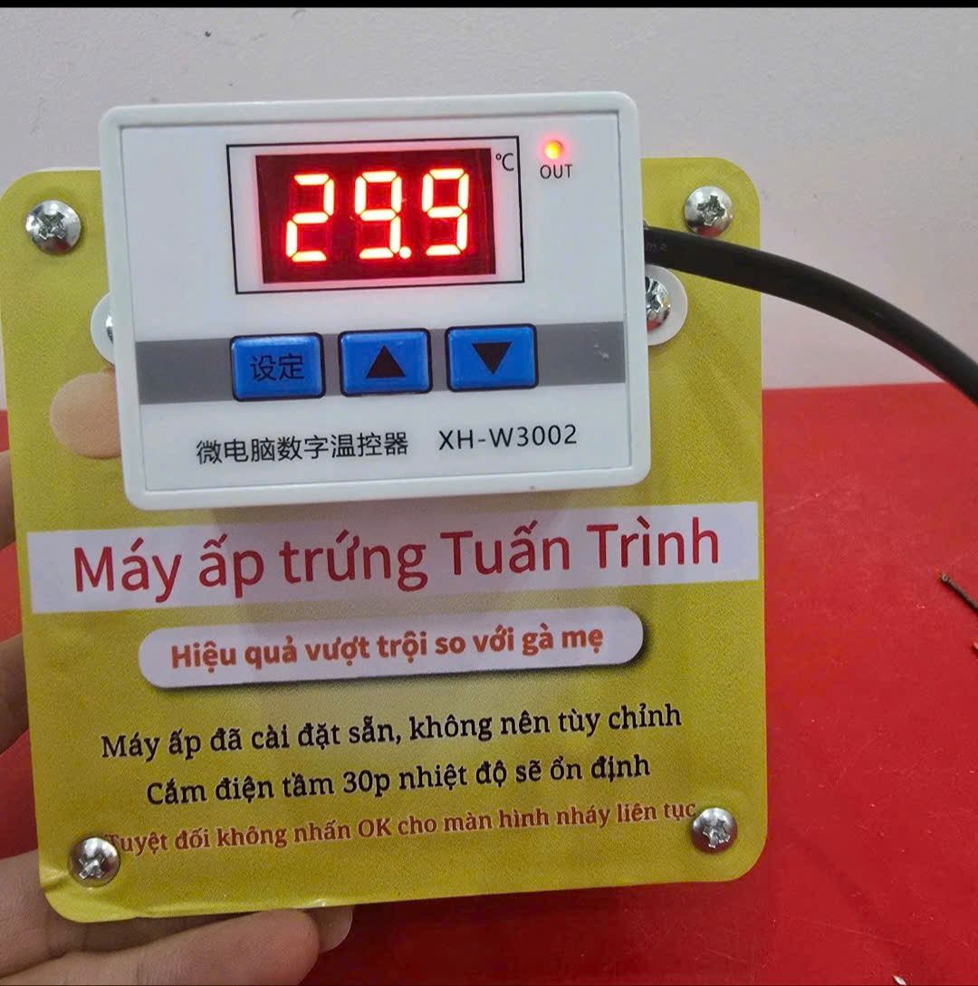 máy ấp trứng gà cacbon 3002, cho gà vịt ngan ngỗng chim trĩ chim cút
