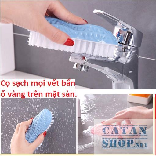 ️Bàn chải Nhựa chà sàn️Bàn chải vệ sinh nhà tắm hình TRÁI BẮP và HẠT ĐẬU siêu dễ thương