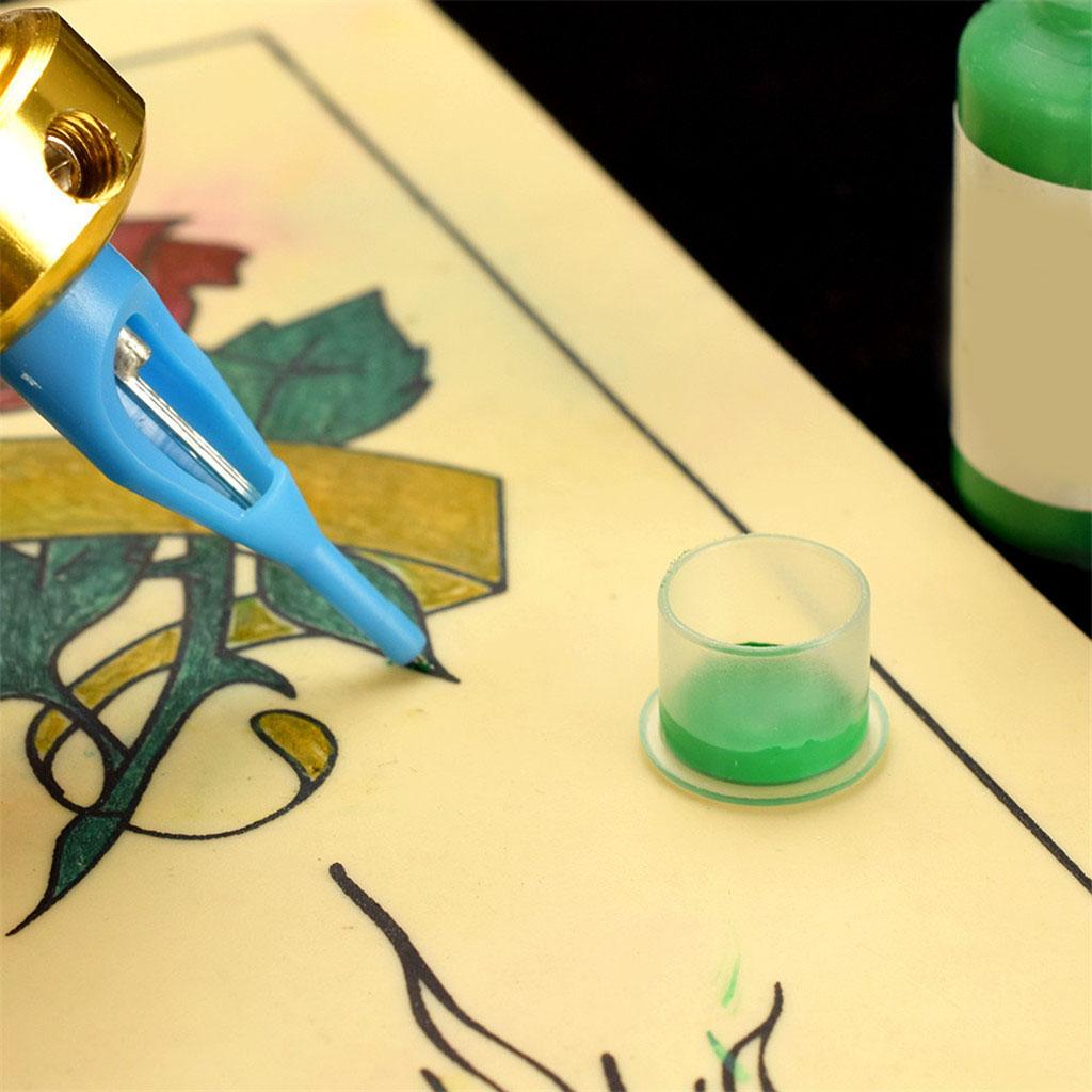 Lot 500 Ink Caps Small / Medium / Large Plastic Cup Holder