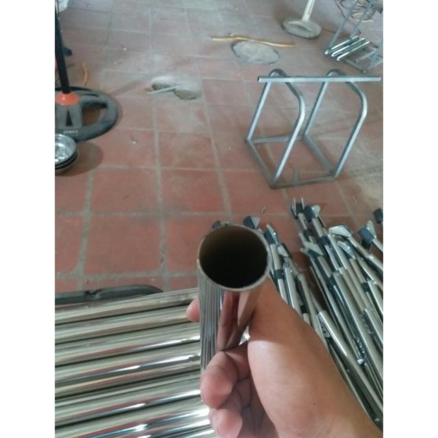 Ghế cafe nhựa đúc inox cao cấp