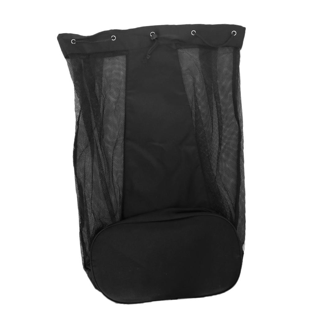 Large Heavy Duty Soccer Ball/Basketball/Volleyball Mesh Bag Adjustable Shoulder Belt