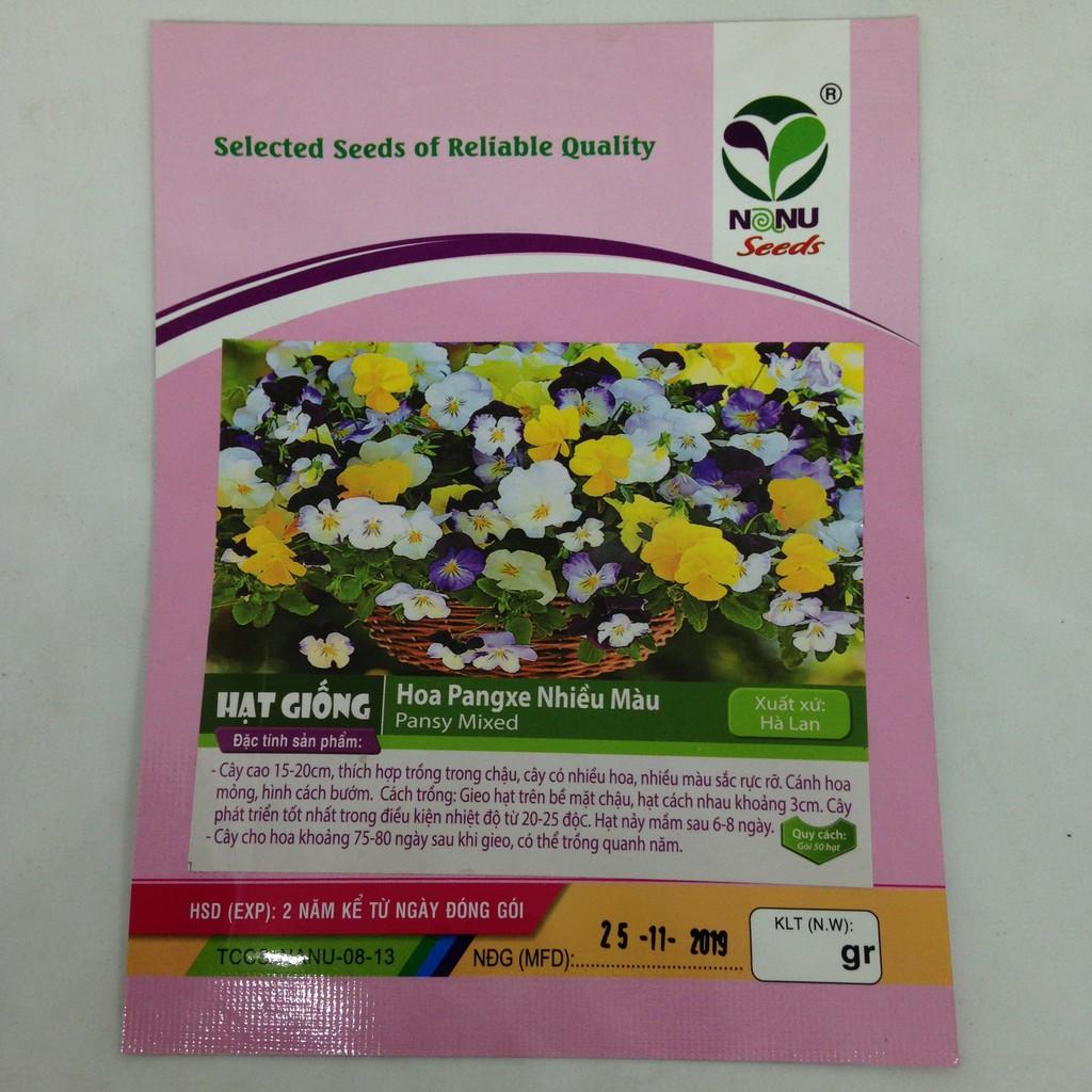 Hạt giống Hoa Pansy Nhiều Màu