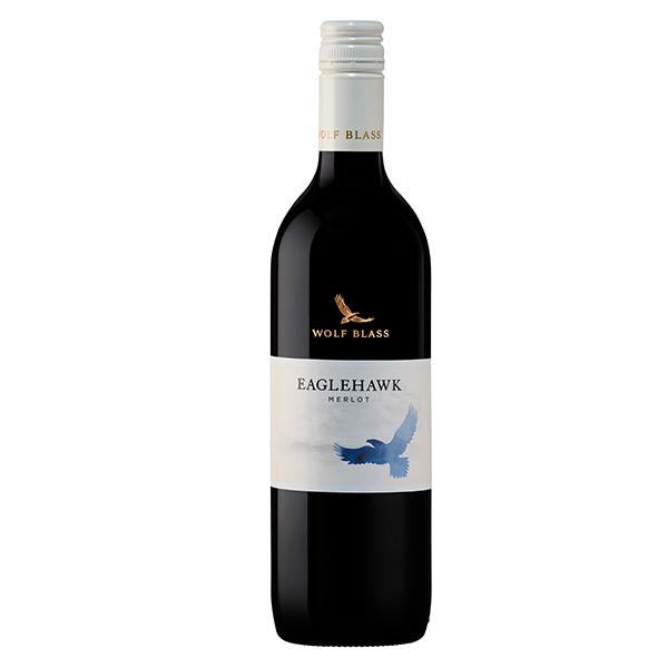 [Made in Australia] Rượu vang đỏ Wolf Blass EagleHawk Merlot 750ml 13,5% - Không hộp