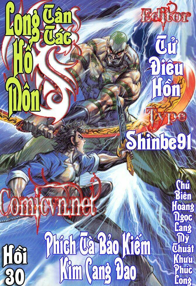 tân tác long hổ môn chapter 30 1