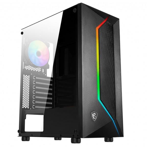 Case MSI MAG VAMPIRIC 100R ATX (Tặng Kèm 1 Fan Led RGB)  - Hàng Chính Hãng