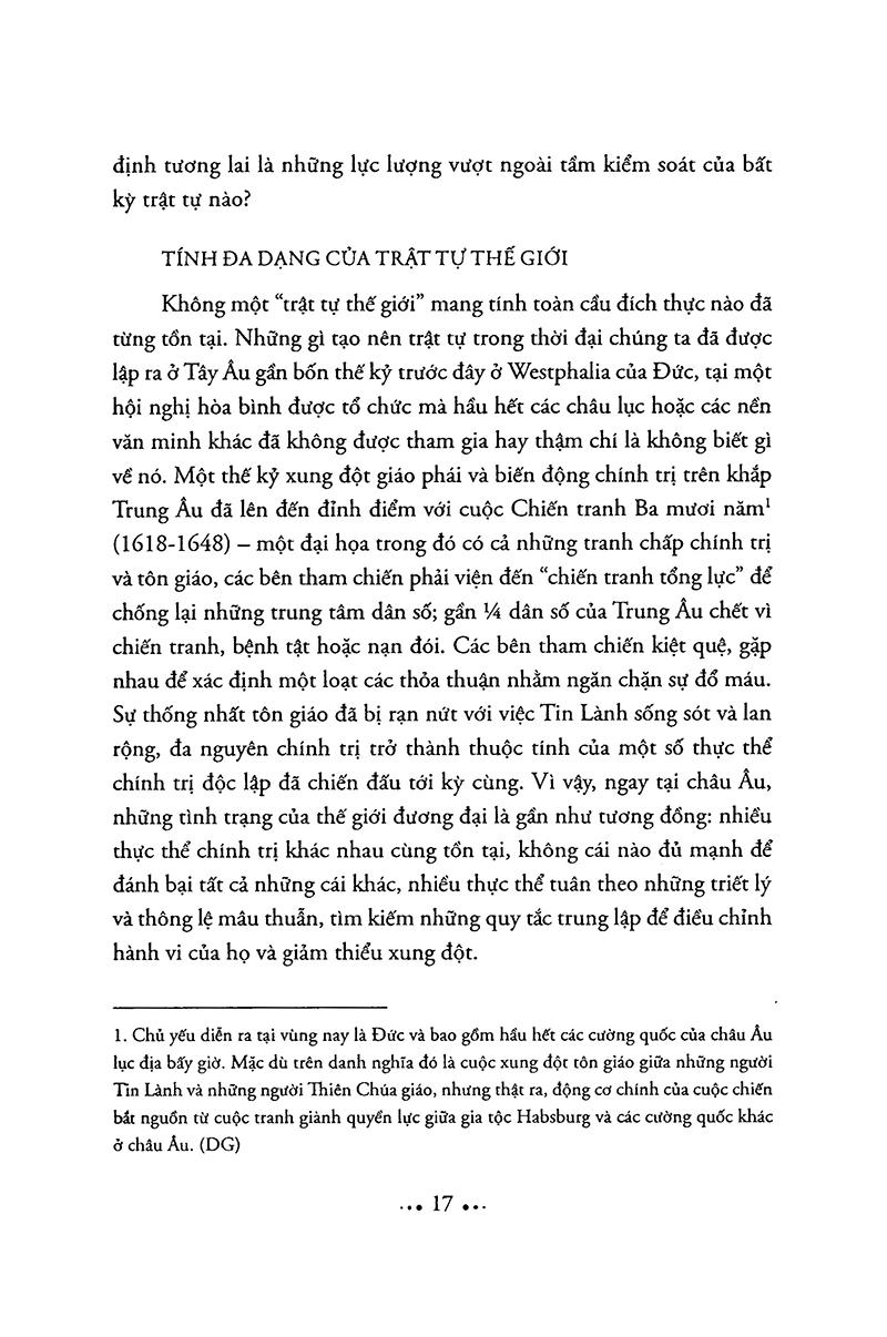 Trật Tự Thế Giới (Tái Bản 2023)