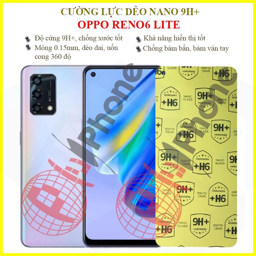 Dán cường lực dẻo nano dành cho Oppo Reno6 lite