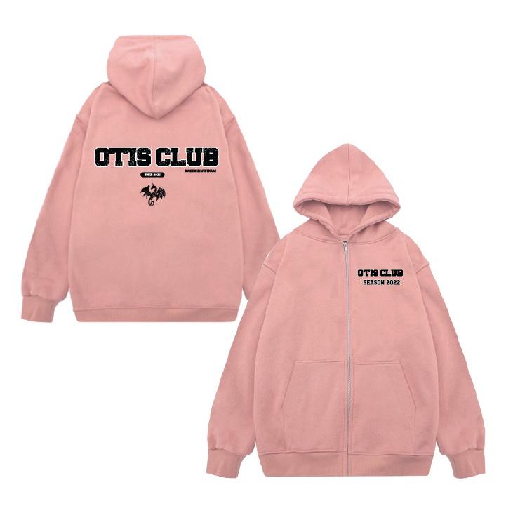 ÁO KHOÁC HOODIE ZIP NỈ COTTON LOCAL BRAND OTIS CLUB - HD ZIP OTIS