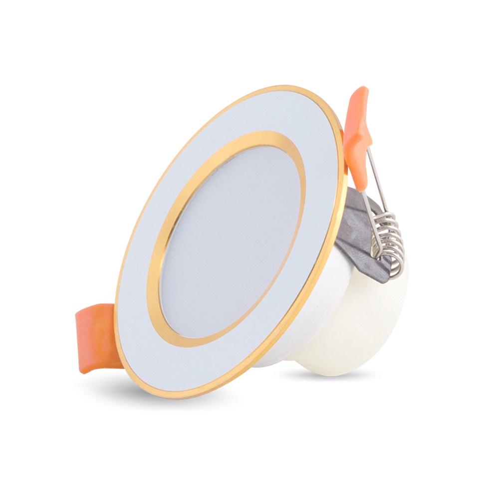 Đèn LED Rạng Đông âm trần Downlight đổi màu 3W Model: AT10 ĐM 60/3W