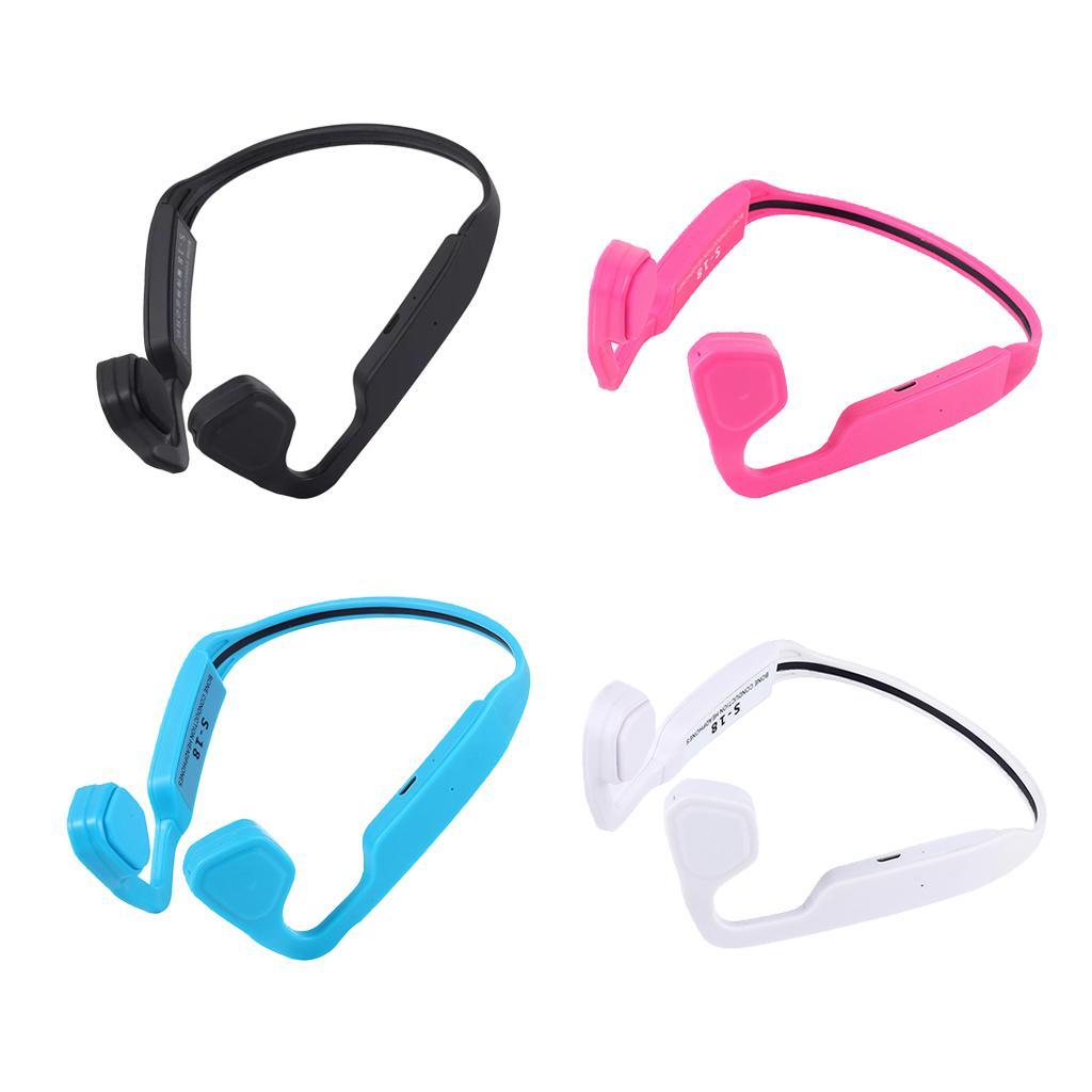 Headset Sport Wireless Open Headphones Black