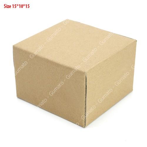 Hộp giấy P24 size 15x10x15 cm, thùng carton gói hàng Everest