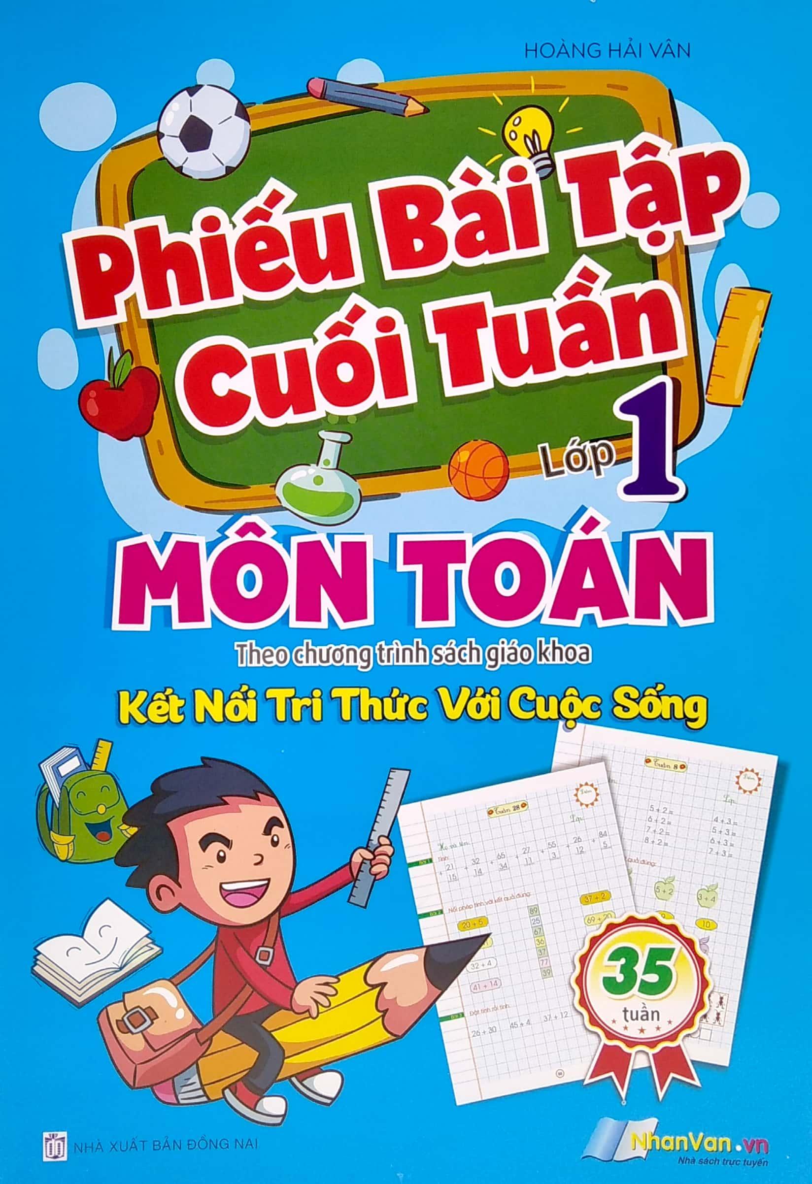 Phiếu Bài Tập Cuối Tuần - Môn Toán Lớp 1 (Theo Kết Nối Tri Thức Với Cuộc Sống)