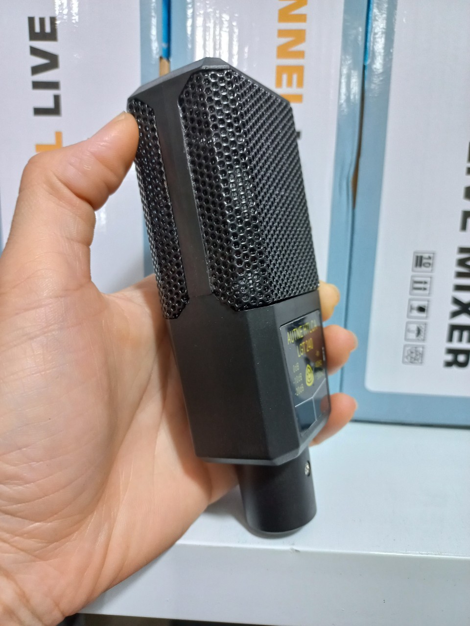 Mic Hát LGT240 bao nhậy - Mic thu âm, livetream hot - Hàng nhập