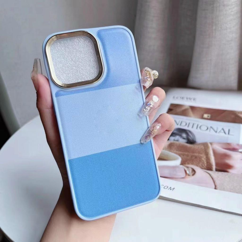 Ốp lưng cho iPhone X XR XS Max 6 6S 7 8 Plus 11 12 13 14 15 Pro Max viền dẻo camera mạ xi có lỗ dây đeo